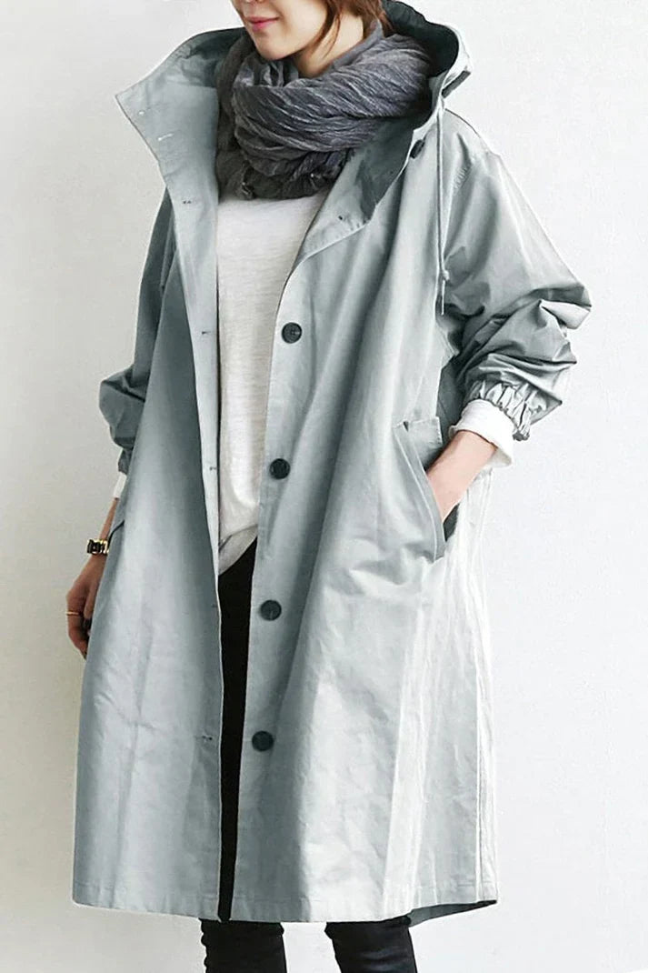 Kelton | Women's Trench Coat Streamlined Fitted Profile