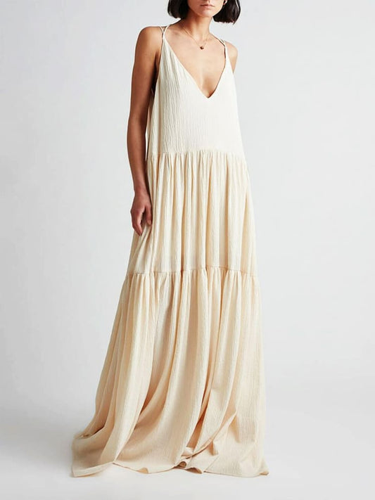 Pauline Sea Breeze Maxi Dress