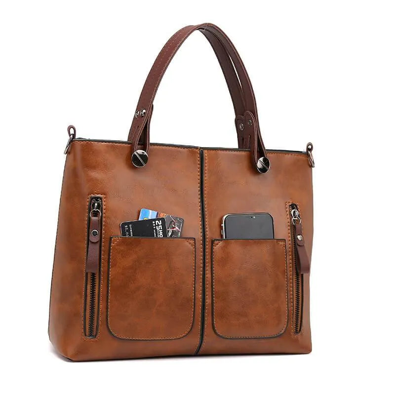 Ilse Leather shoulder bag