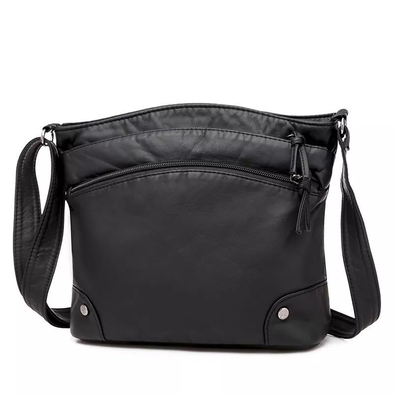 Zoe Leather shoulder bag