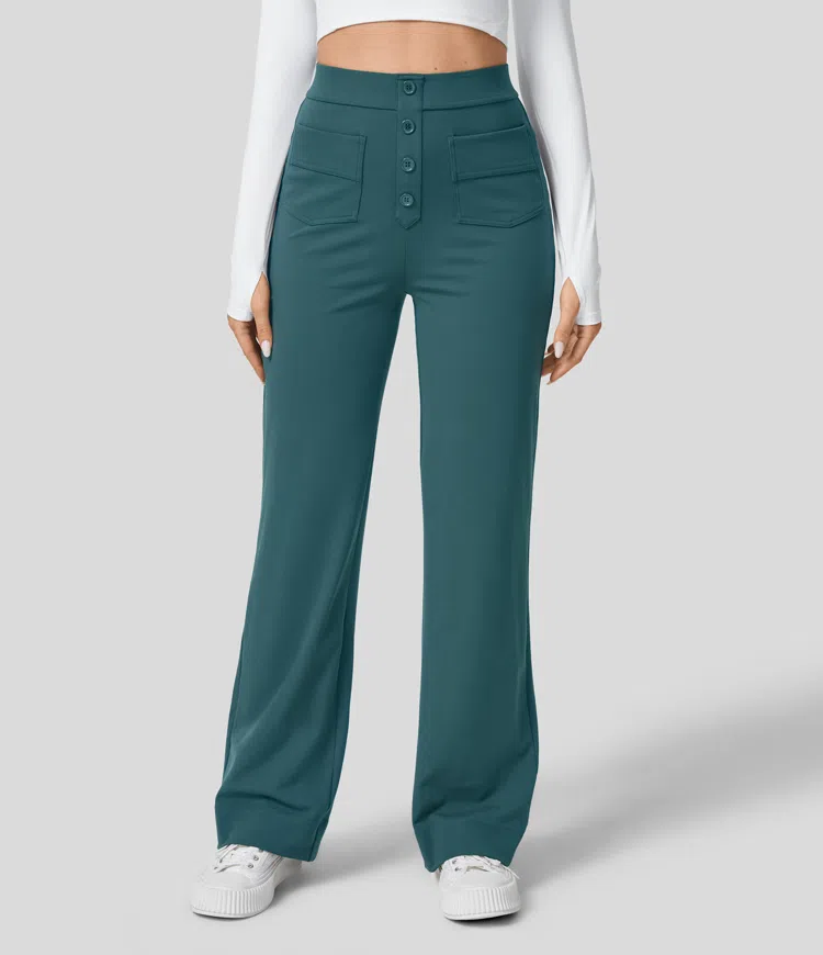 Corvin | Women's Trousers Clean Minimal Leg Shape