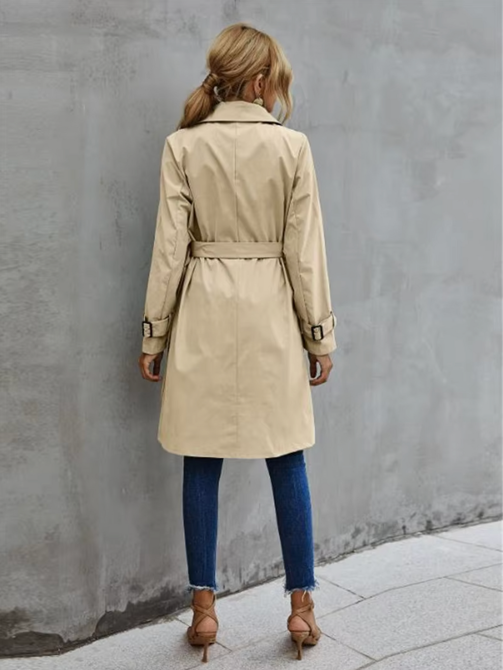 Wyler | Women's Trench Coat Lightweight Layering Cut