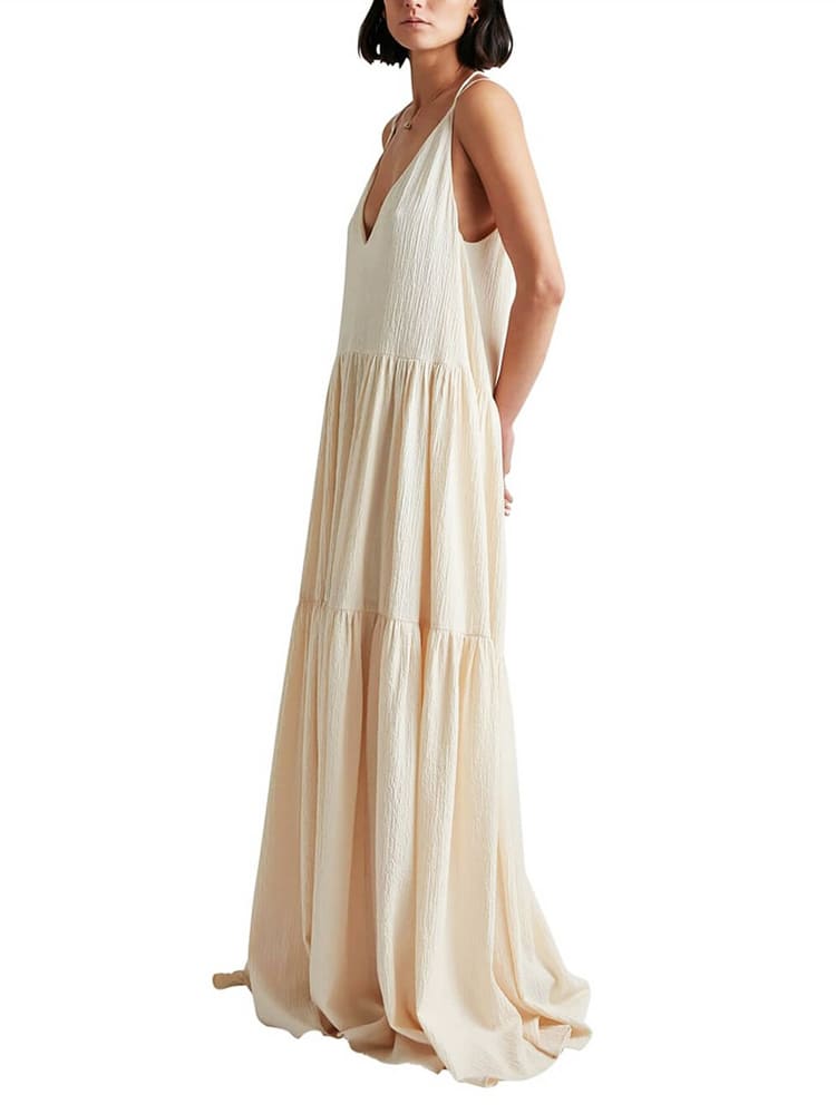 Pauline Sea Breeze Maxi Dress