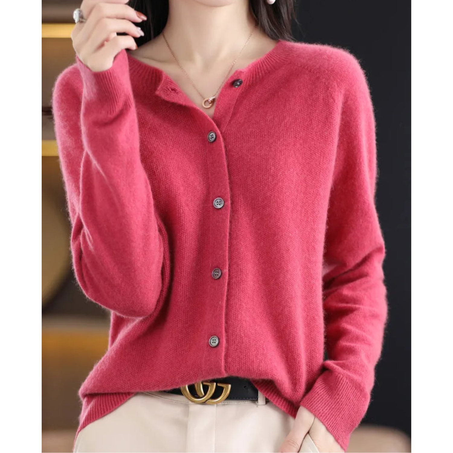 Isham | Women's Knitwear Modern Casual Shape