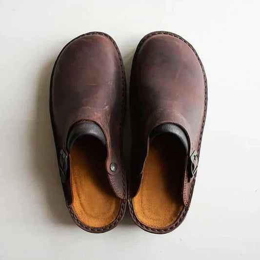 Rory Orthopaedic Leather Clogs