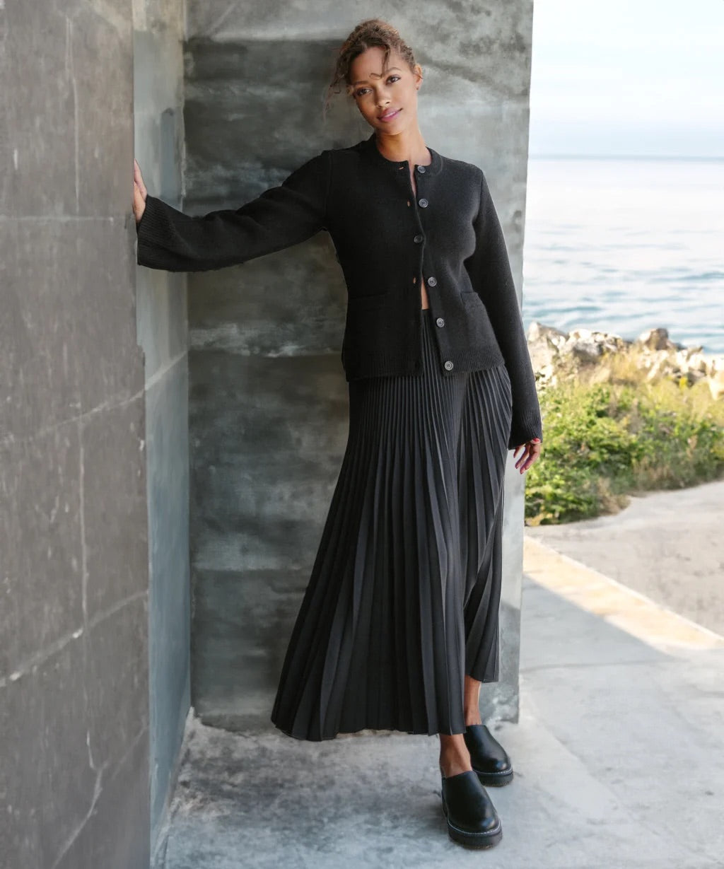 Zayden | Women's Knitwear Textured Rib Pattern