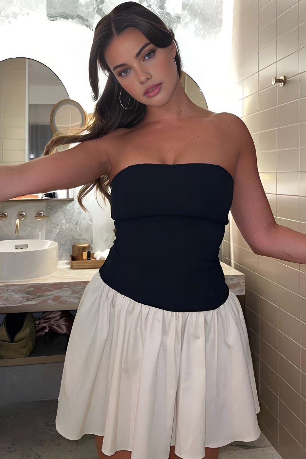 Ivor | Women's Dress Textured Feminine Contour