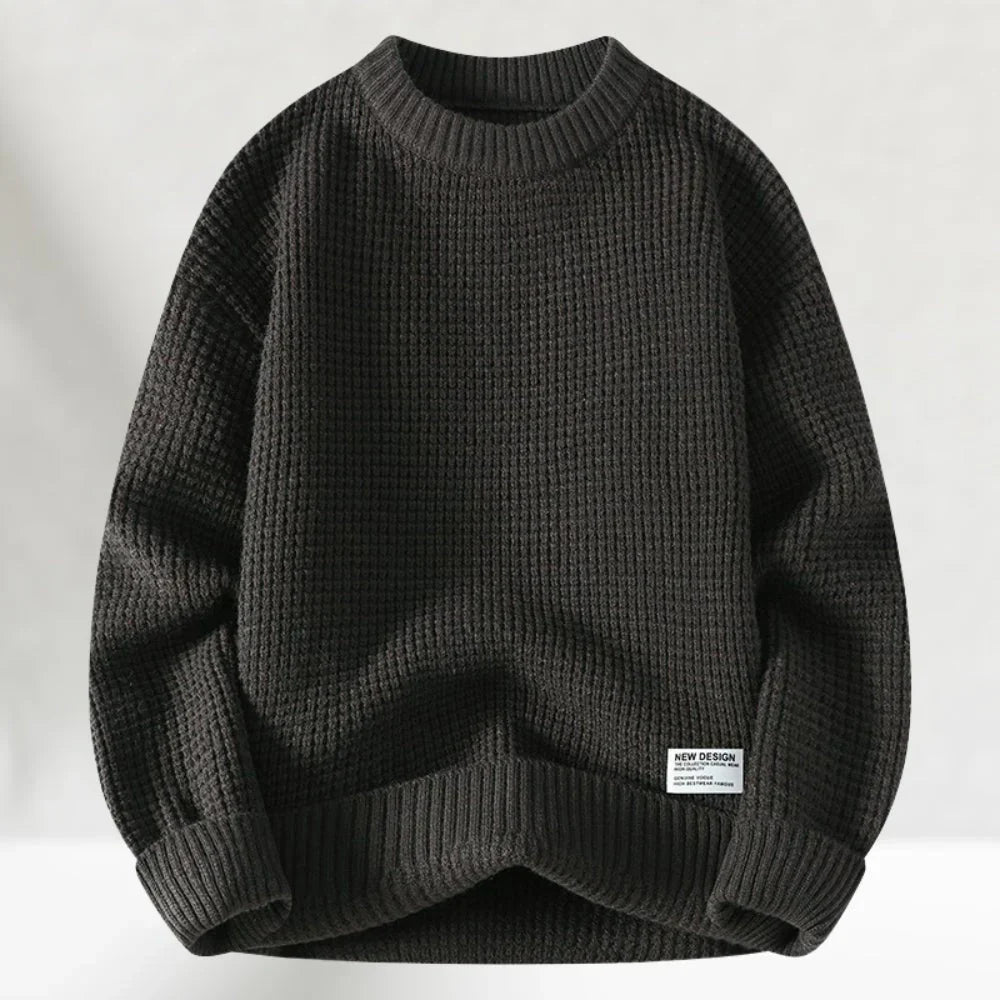 Quillan | Men's Knitwear Textured Rib Pattern