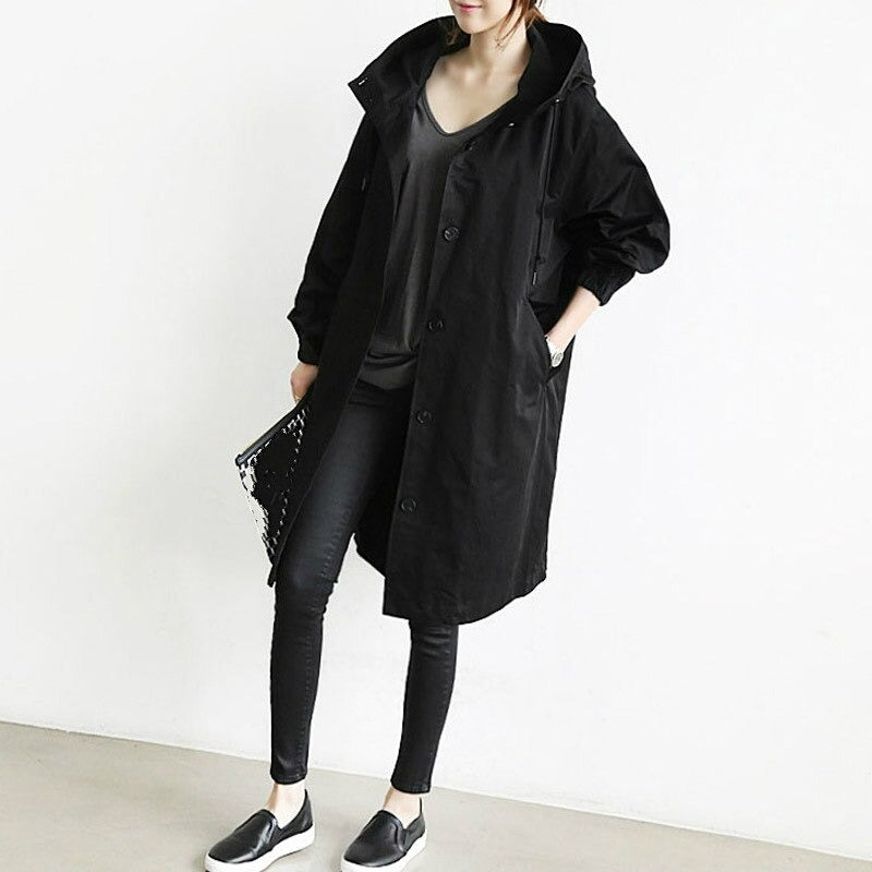 Macy Stylish Water-repellent Trench Coat