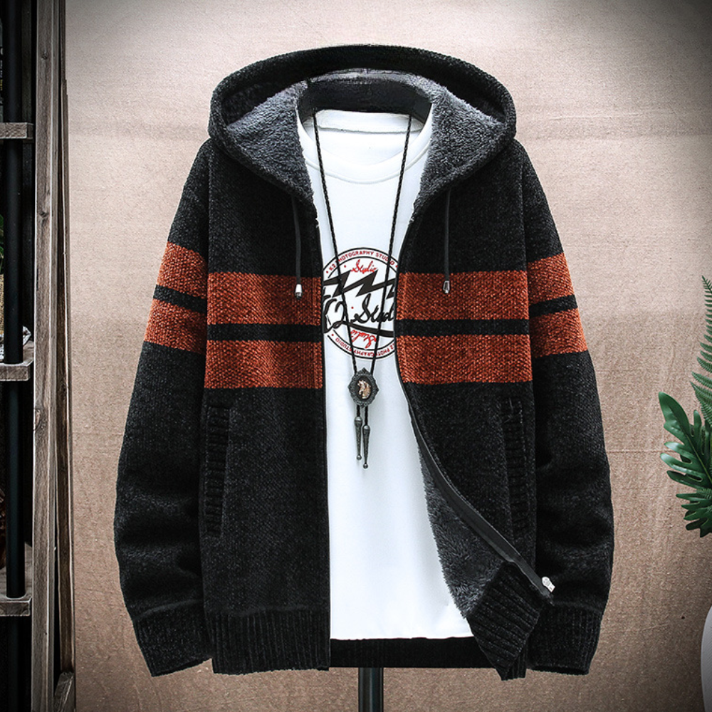 Merrick | Men's Hoodie Warm Casual Silhouette