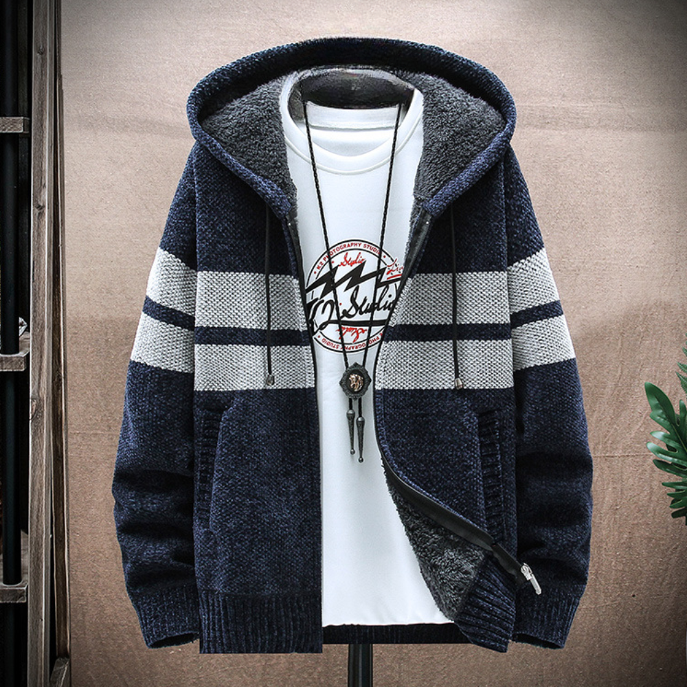 Merrick | Men's Hoodie Warm Casual Silhouette