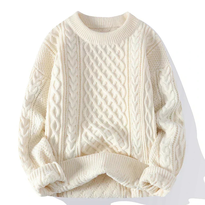 Ulric | Men's Knitwear Textured Rib Pattern