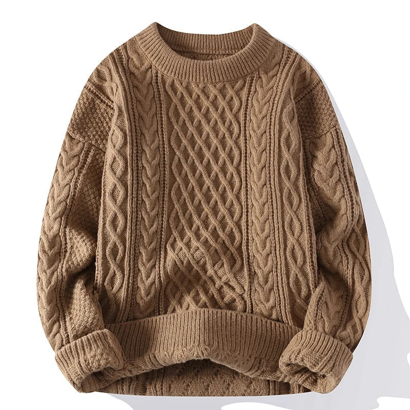 Ulric | Men's Knitwear Textured Rib Pattern