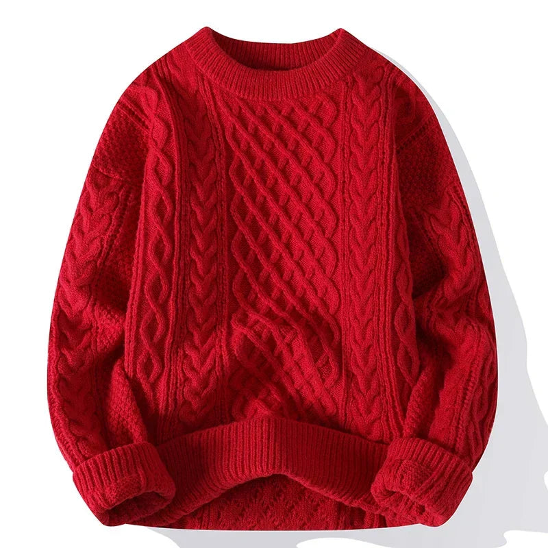 Ulric | Men's Knitwear Textured Rib Pattern
