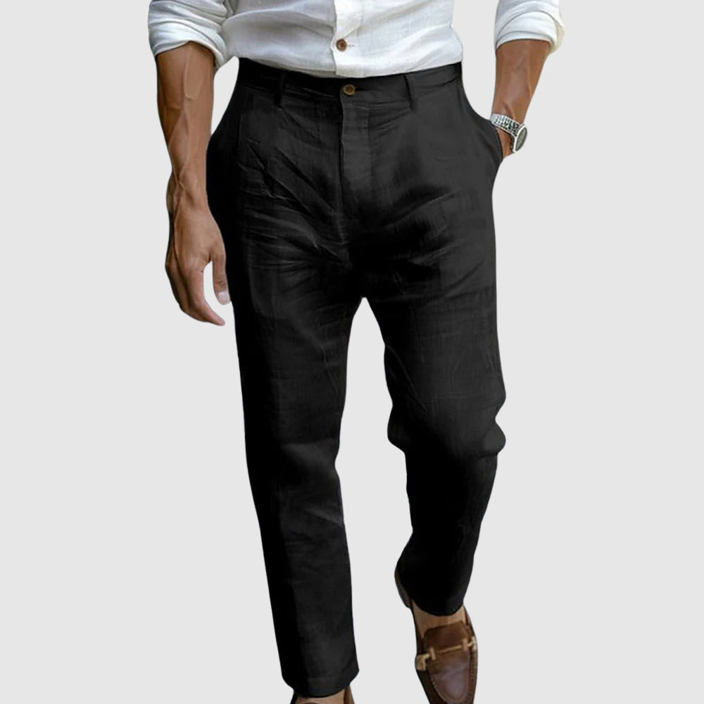 Warrick | Men's Trousers Clean Minimal Leg Shape