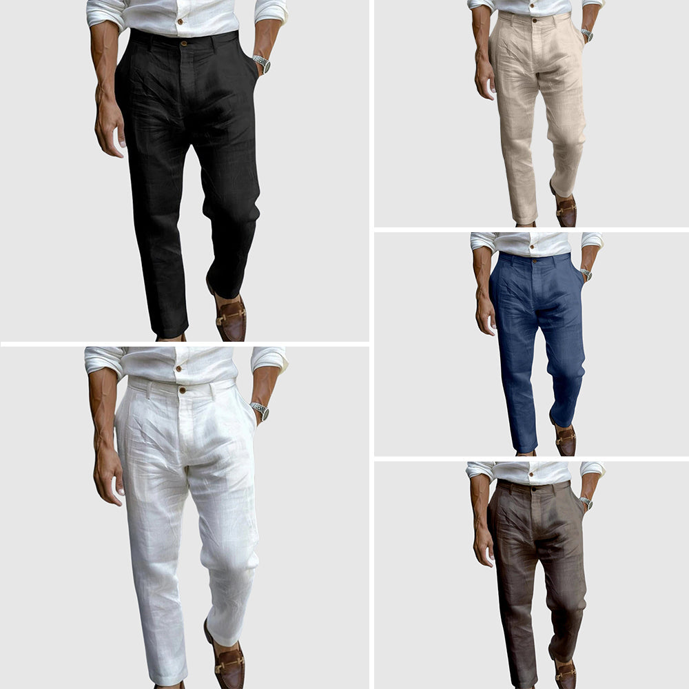 Warrick | Men's Trousers Clean Minimal Leg Shape