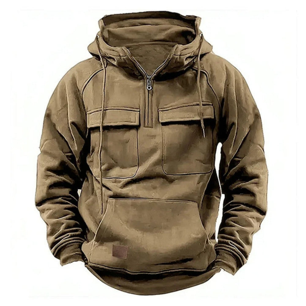 Emric | Men's Hoodie Smooth Modern Outer Layer