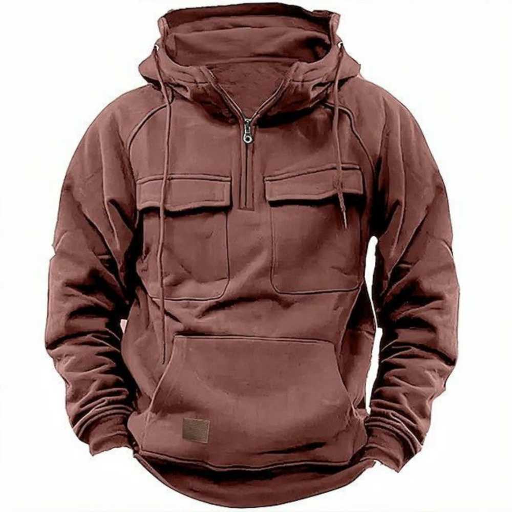 Emric | Men's Hoodie Smooth Modern Outer Layer