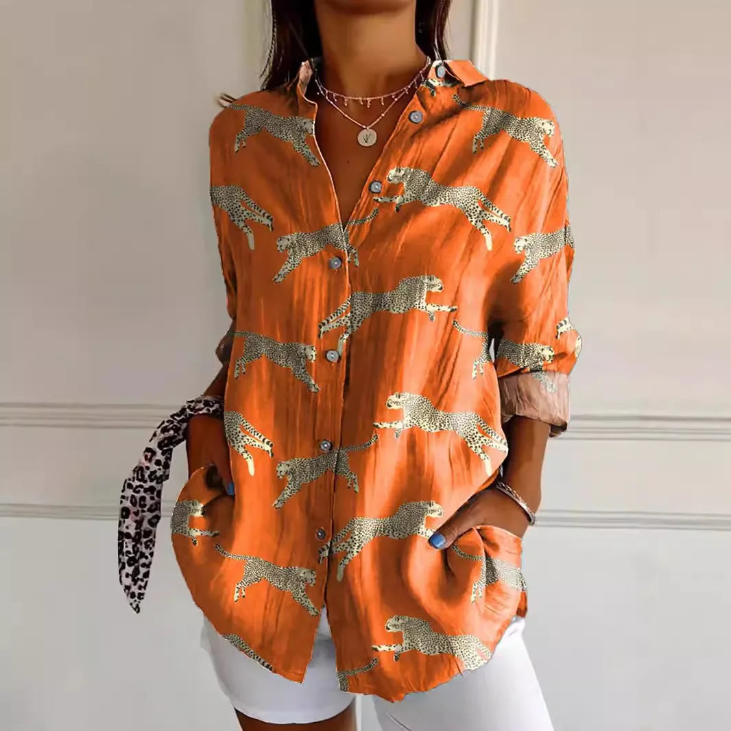 Eline Elegant Printed Blouse