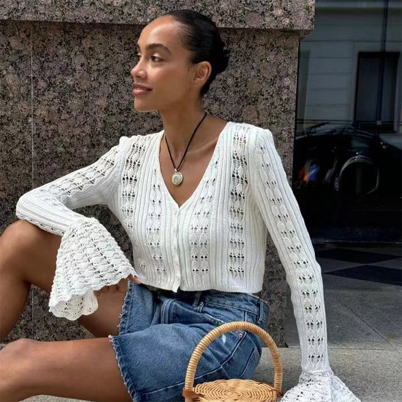 Oberon | Women's Knitwear Subtle Cable Detailing