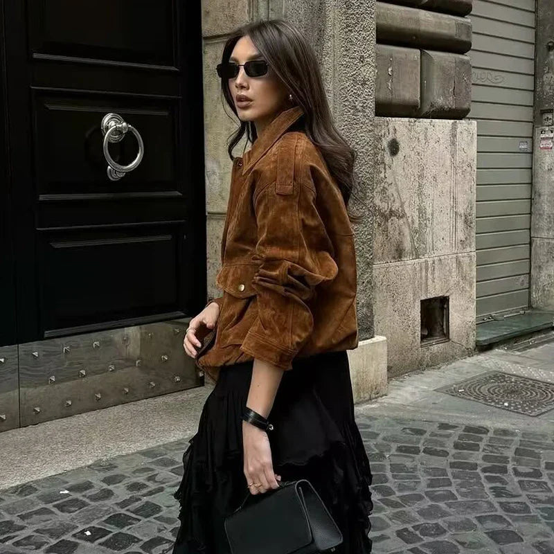 Orlen | Women's Jacket Smoothed Surface Finish