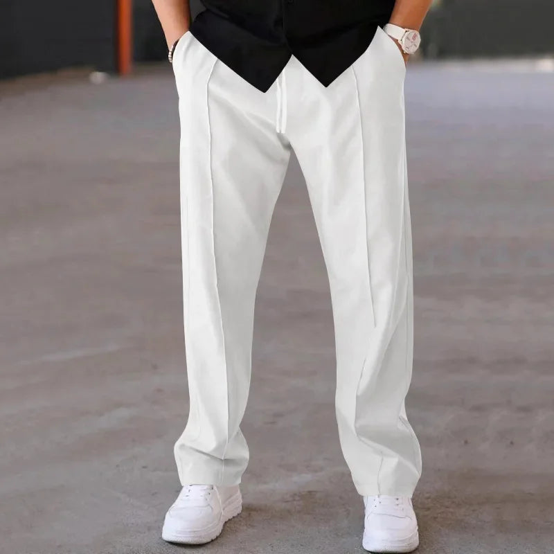 Axton | Men's Trousers Structured Relaxed Form
