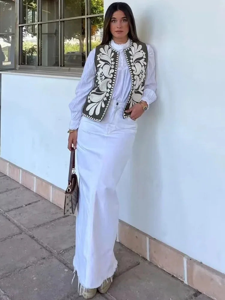 Kaelan | Women's Vest Essential Modern Top Line