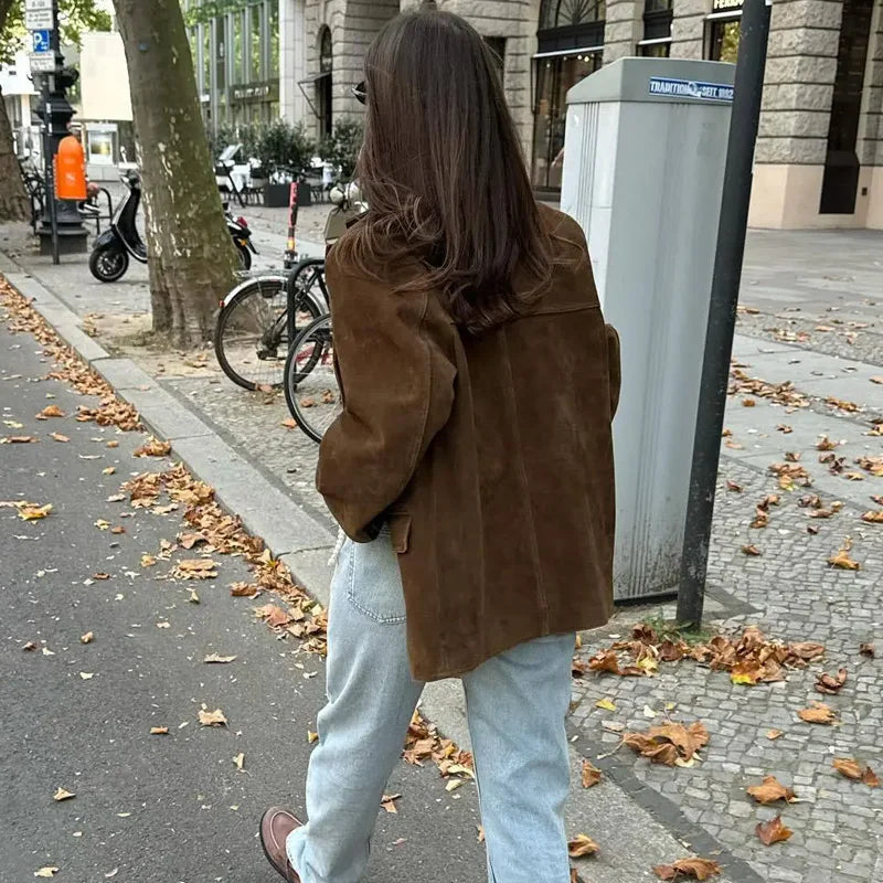 Quinton | Women's Jacket Structured Collar Design