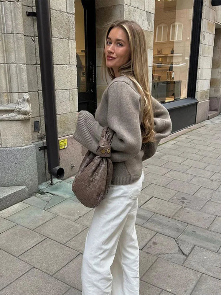 Corvin | Women's Knitwear Fine Gauge Minimalist Knit