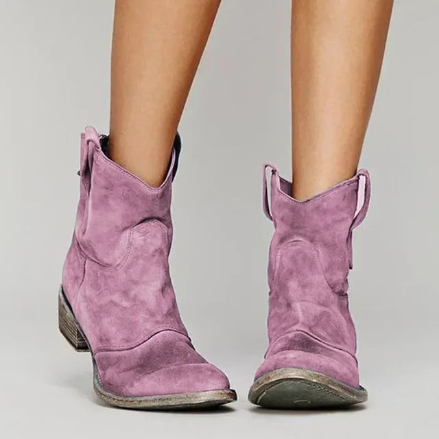 Quillan | Women's Boots Smooth Upper Paneling