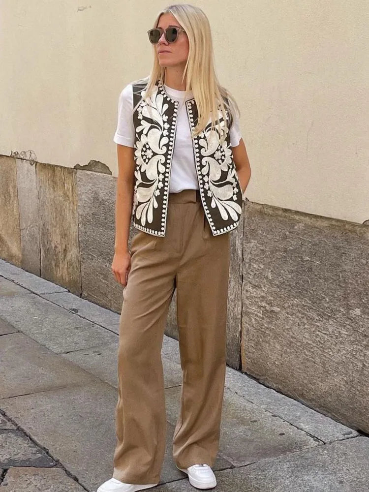 Kaelan | Women's Vest Essential Modern Top Line