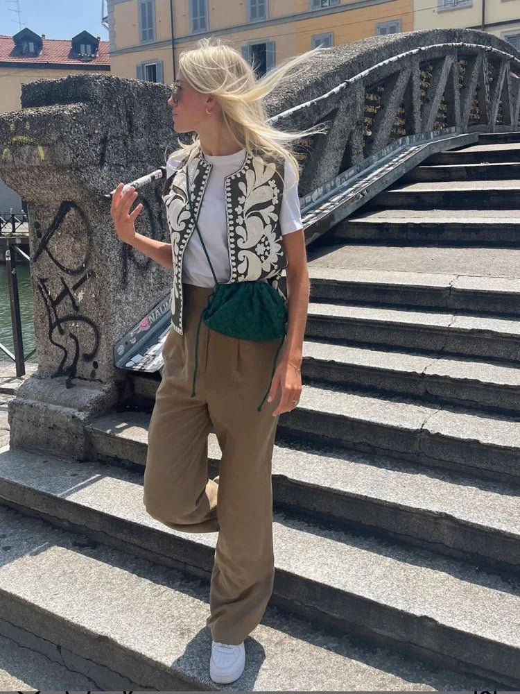 Kaelan | Women's Vest Essential Modern Top Line