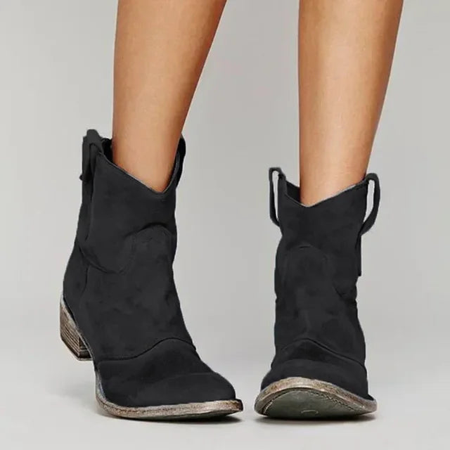 Quillan | Women's Boots Smooth Upper Paneling