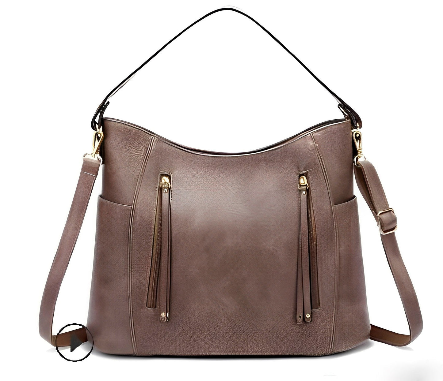 Georgia Stylish vintage leather bag