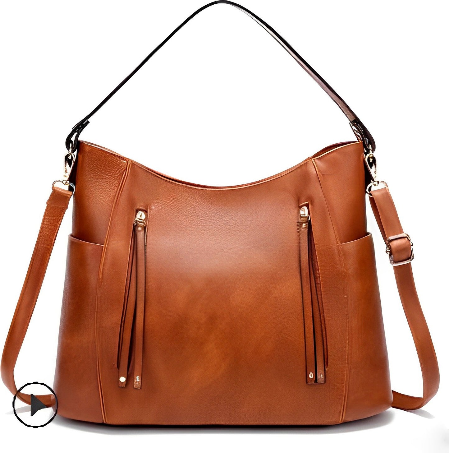 Georgia Stylish vintage leather bag