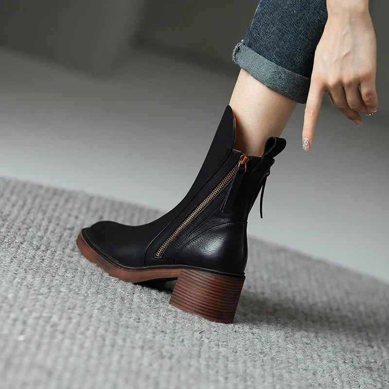 Leoric | Women's Boots Structured Heel Balance