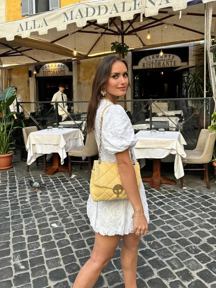 Saxon | Women's Dress Flowing Contour Shape