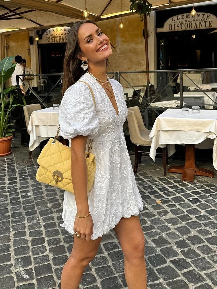 Saxon | Women's Dress Flowing Contour Shape