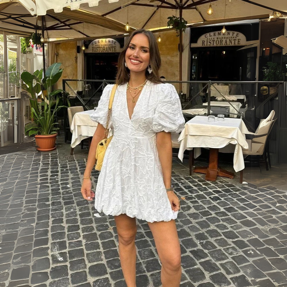 Saxon | Women's Dress Flowing Contour Shape