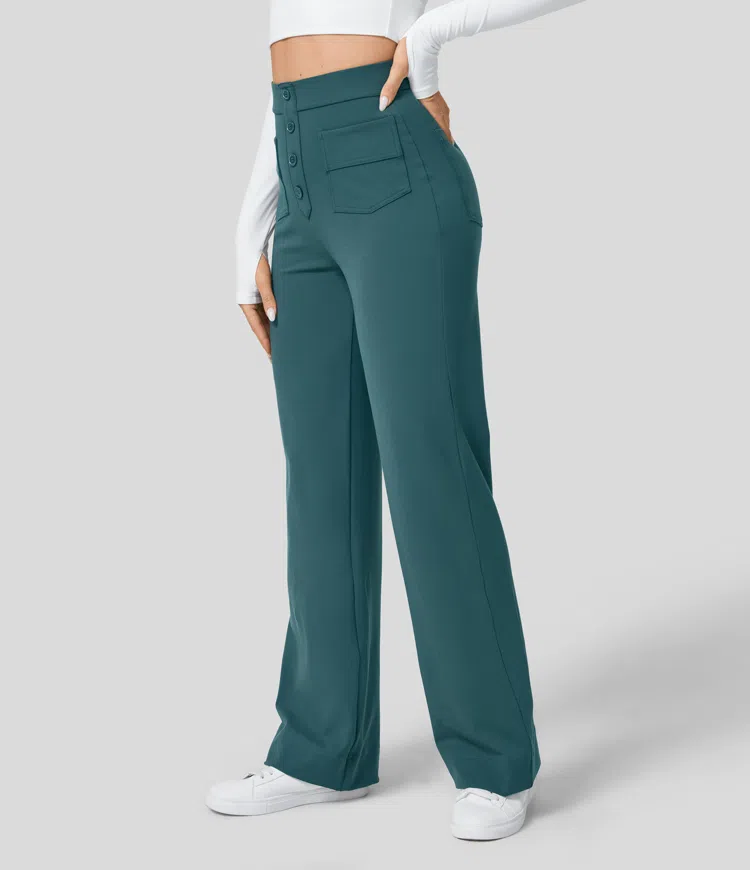 Corvin | Women's Trousers Clean Minimal Leg Shape