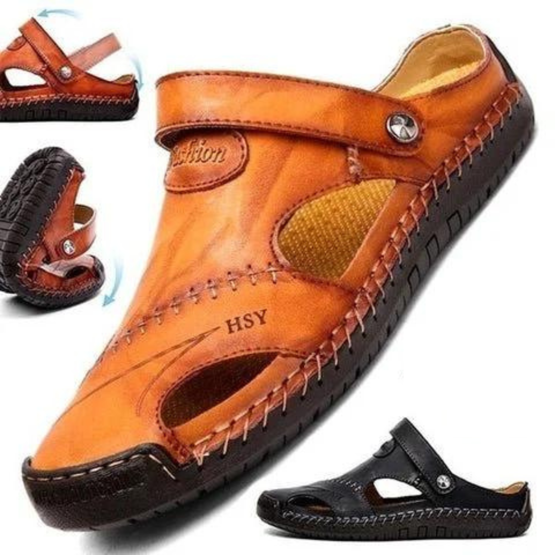 Brandon Orthopaedic Leather Sandals