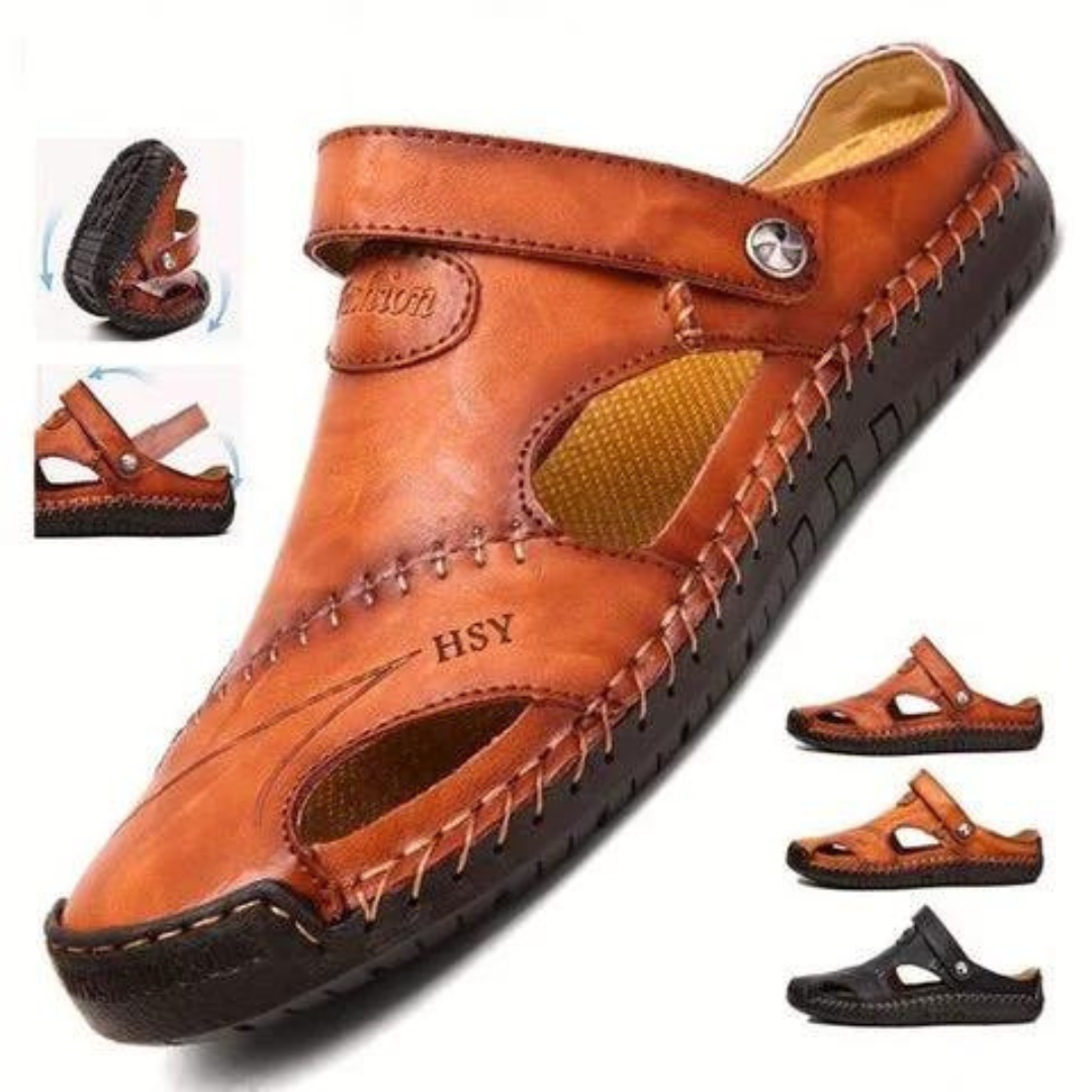 Brandon Orthopaedic Leather Sandals