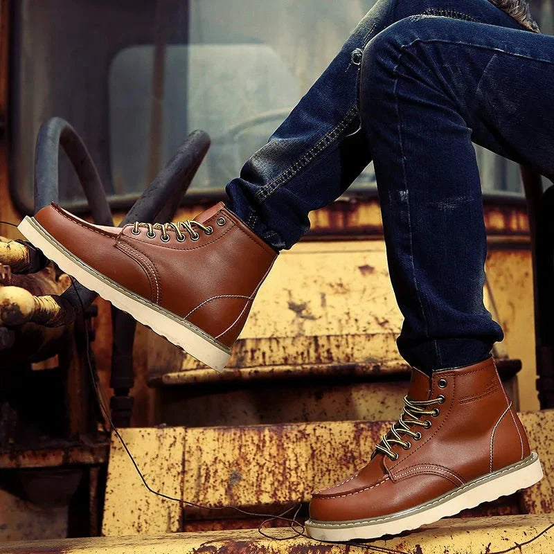 Kelton | Men's Boots Smooth Upper Paneling
