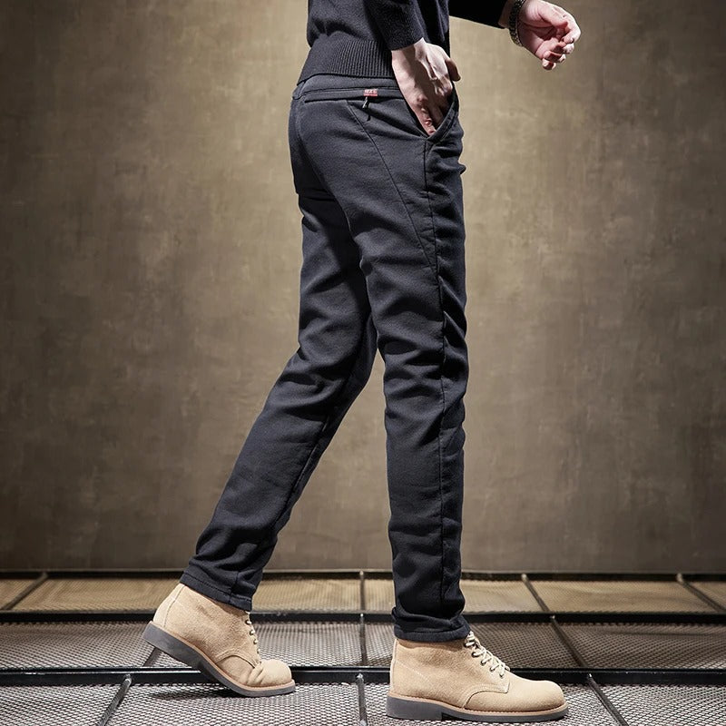 Kelvon | Men's Trousers Straight Modern Fit