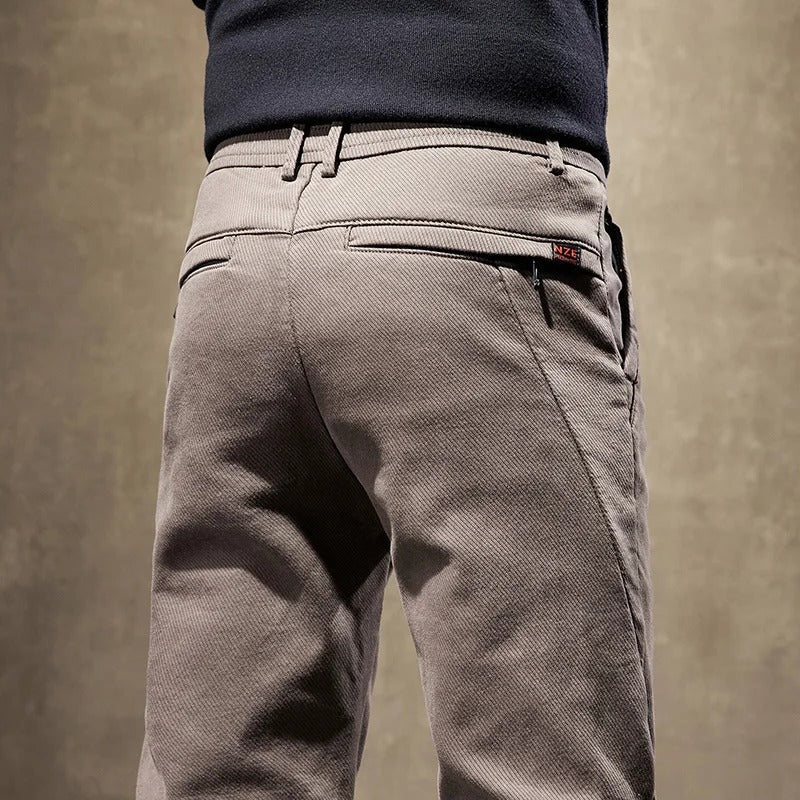 Kelvon | Men's Trousers Straight Modern Fit
