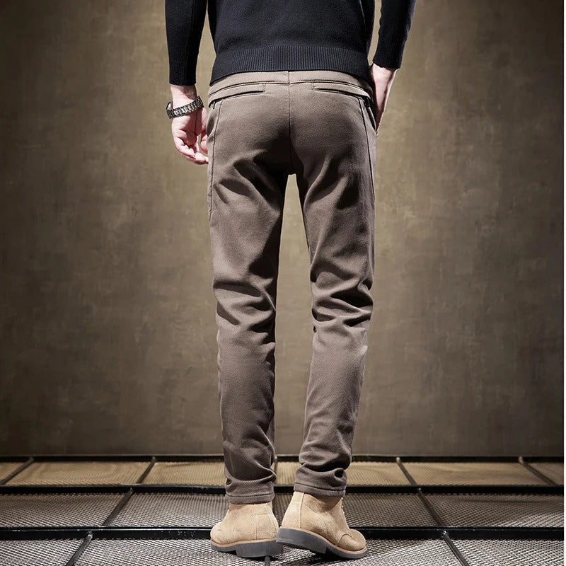 Kelvon | Men's Trousers Straight Modern Fit