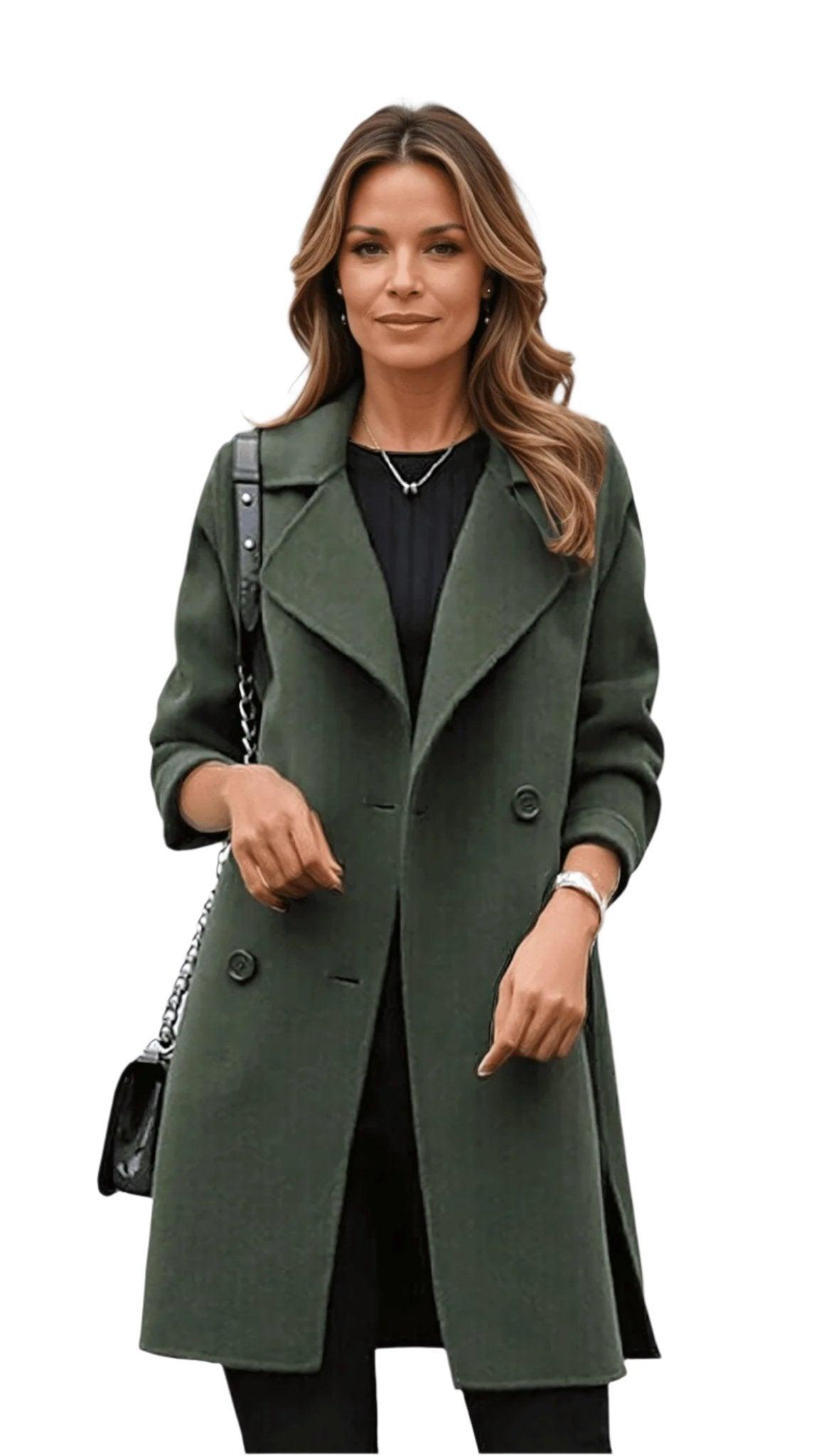 Rhydian | Women's Trench Coat Refined Casual Form