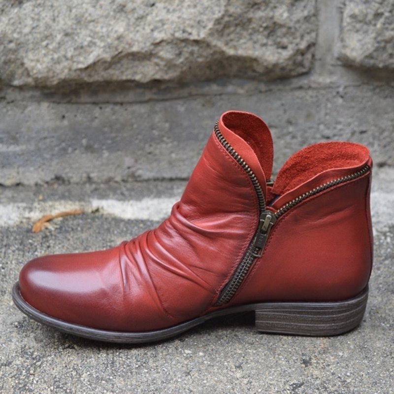 Warrick | Women's Boots Smooth Upper Paneling