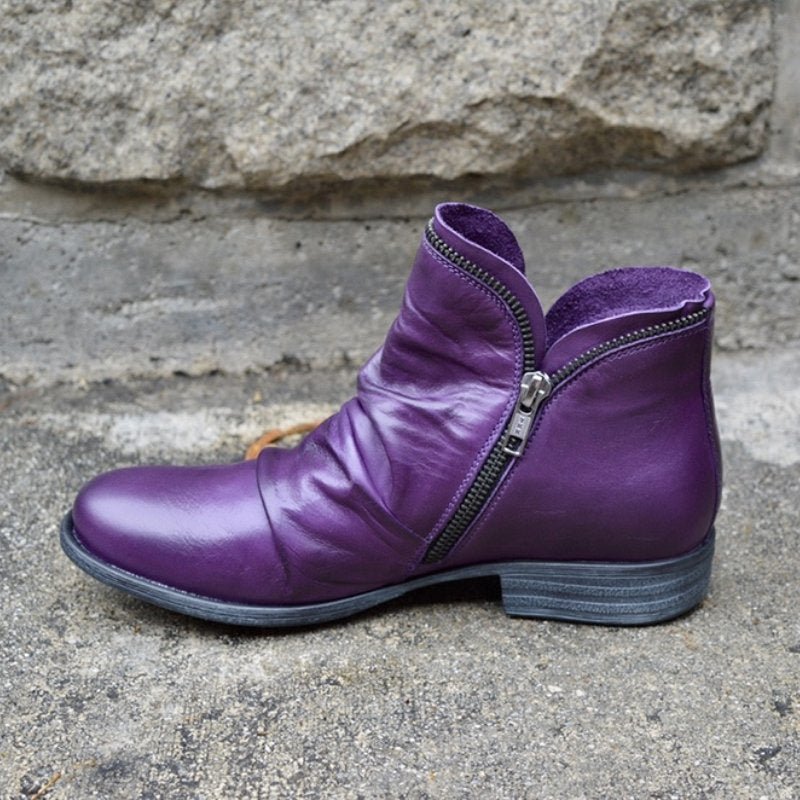 Warrick | Women's Boots Smooth Upper Paneling