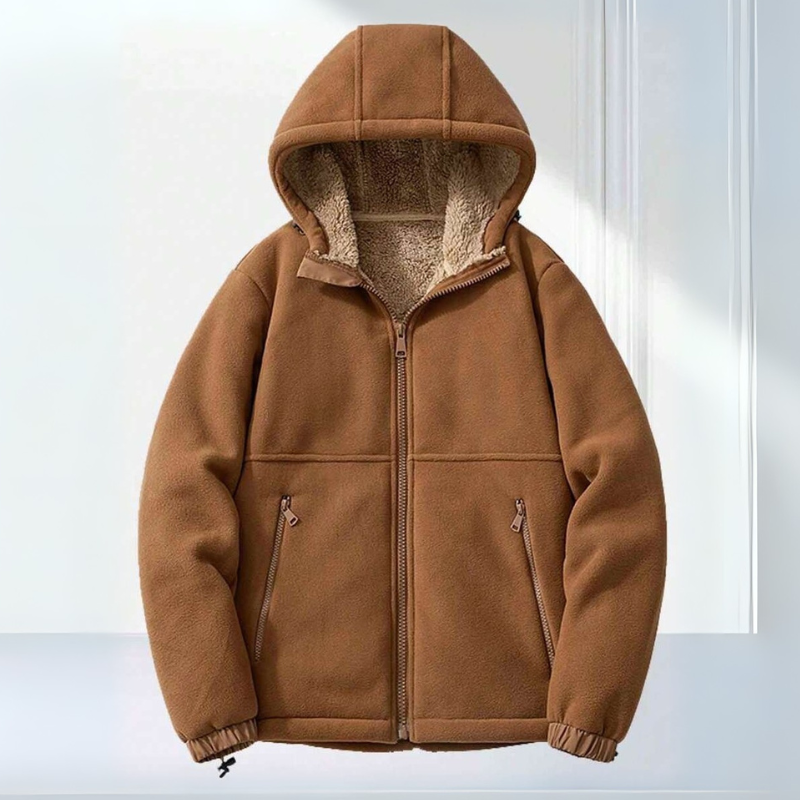 Isham | Men's Jacket Structured Collar Design